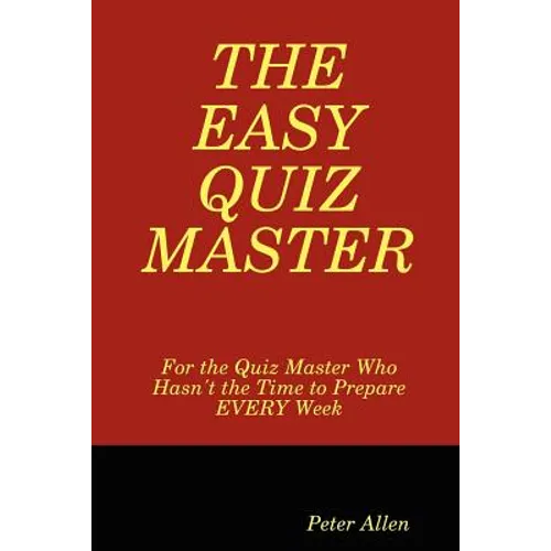 The Easy Quiz Master - Paperback