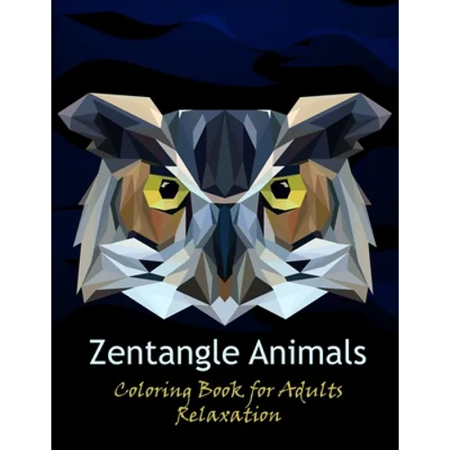 Zentangle animals coloring book for adults relaxation: stress relieving zentangle animals design - Paperback