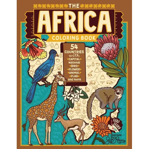 The Africa Coloring Book - Paperback