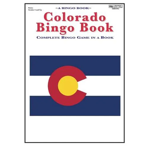 Colorado Bingo Book - Paperback