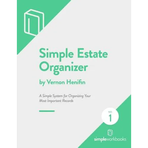 Simple Estate Organizer - Paperback