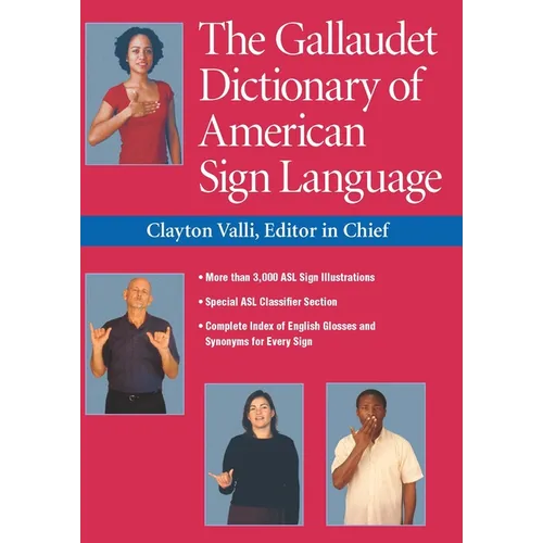 The Gallaudet Dictionary of American Sign Language - Paperback