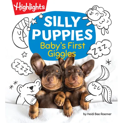 Silly Puppies: Baby's First Giggles - Board Book
