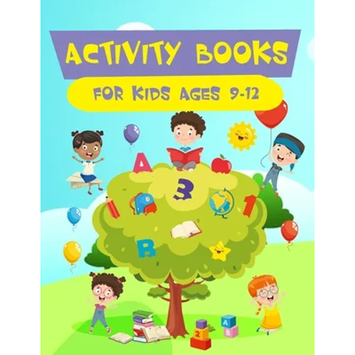 Activity Books For Kids Ages 9-12 - Paperback