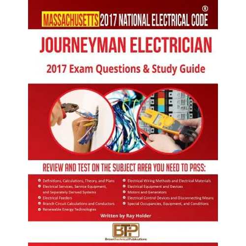 Massachusetts 2017 Journeyman Electrician Study Guide - Paperback