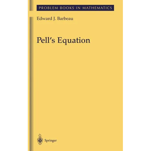 Pell's Equation - Hardcover