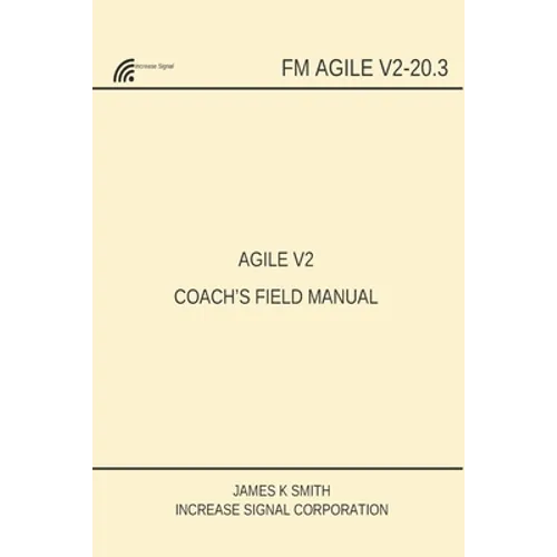 Agile V2 Coach's Field Manual - Paperback