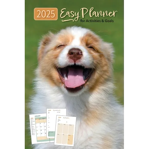 2025 Easy Planner for Activities and Goals - Paperback