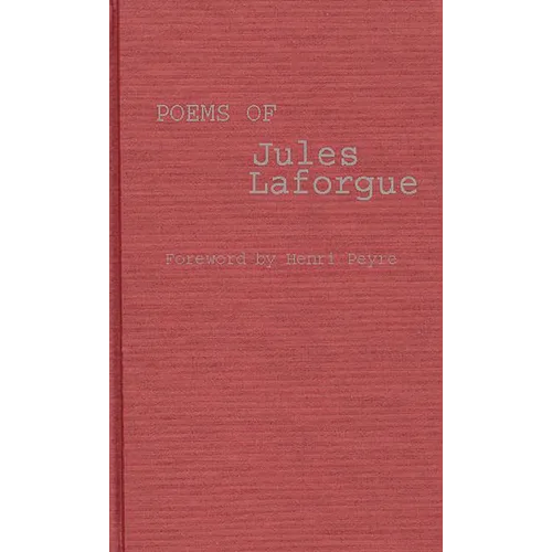 Poems of Jules Laforgue - Hardcover