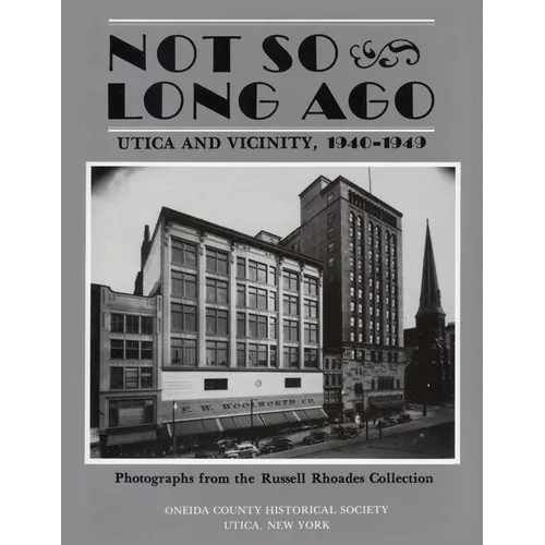 Not So Long Ago - Paperback