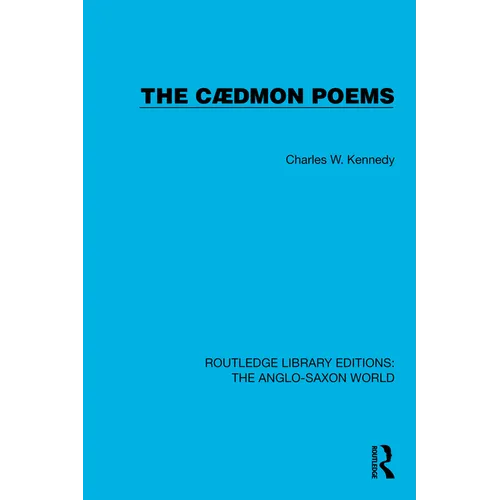 The Cædmon Poems - Paperback