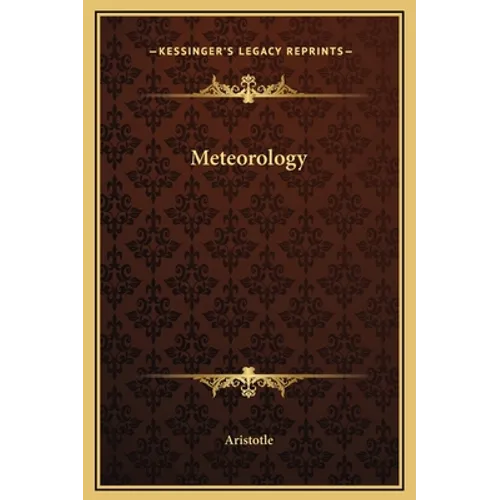 Meteorology - Hardcover