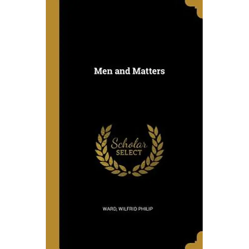 Men and Matters - Hardcover