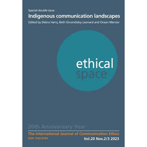Ethical Space Vol. 20 Issue 2/3 - Paperback