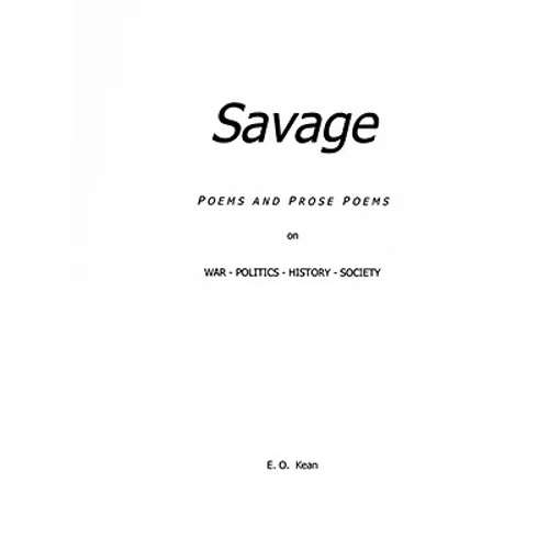 Savage: Poems & Prose Poems - Paperback