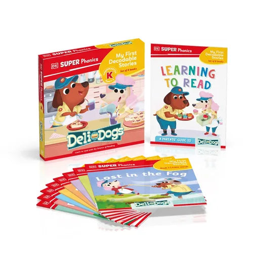 DK Super Phonics My First Decodable Stories Deli Dogs - Paperback