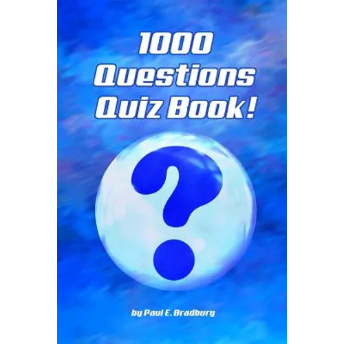 1000 Questions Quiz Book - Paperback