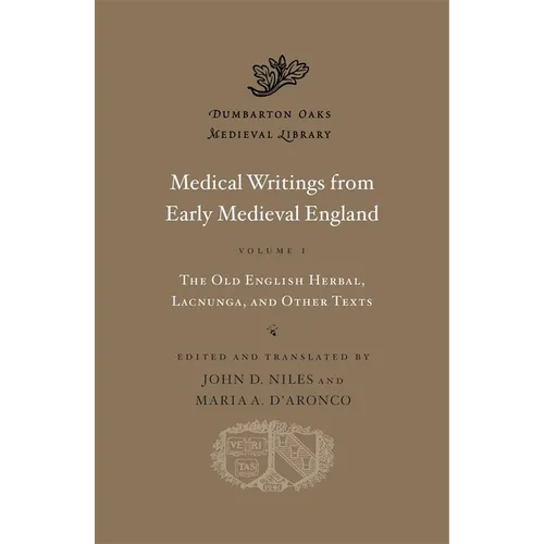 Medical Writings from Early Medieval England - Hardcover