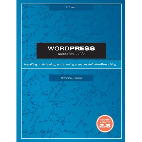 WordPress Quickstart Guide - Paperback