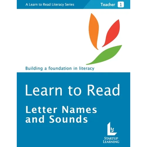 Letter Names and Sounds, Teacher Edition - Paperback