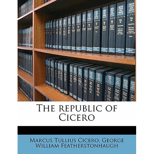 The Republic of Cicero - Paperback