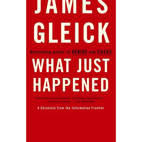 What Just Happened: A Chronicle from the Information Frontier - Paperback
