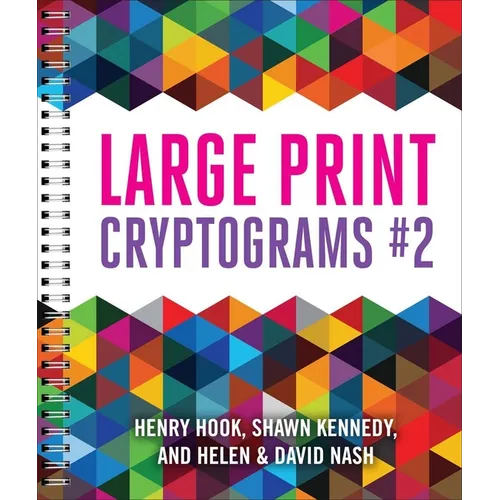 Large Print Cryptograms #2 - Spiral