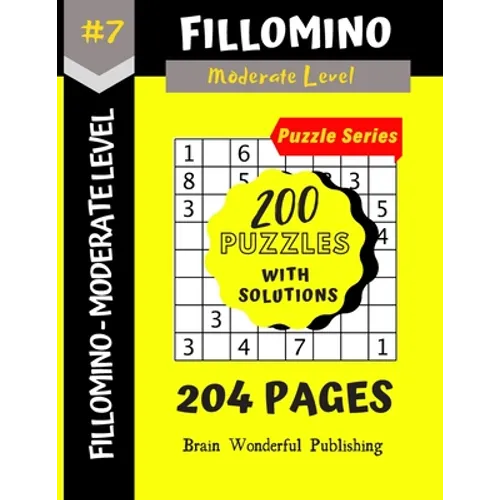 Fillomino Puzzle Series: 200 Brain Teasers Puzzle Book Collection - Paperback