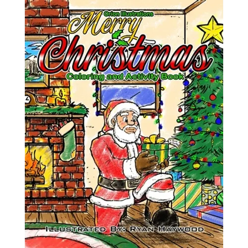 Merry Christmas Coloring and Activity Book - Paperback