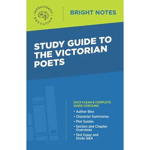 Study Guide to the Victorian Poets - Paperback