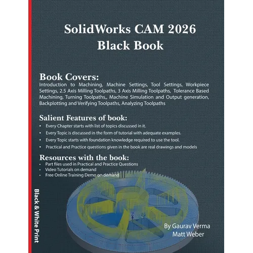 SolidWorks CAM 2026 Black Book - Paperback