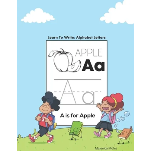Learning To Write: Alphabet Letters - Paperback