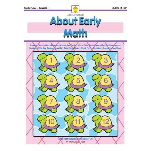About Early Math: Early Math Skills Practice Fun - Paperback