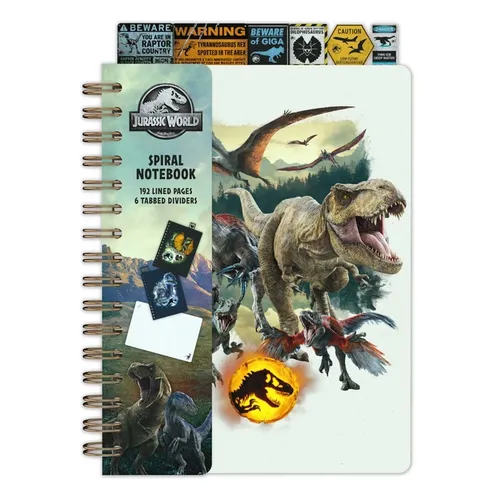 Jurassic World Spiral Notebook