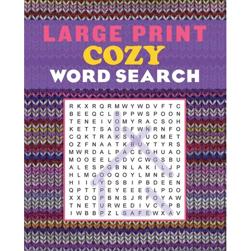 Large Print Cozy Word Search