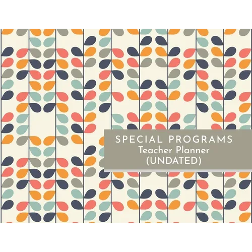 Special Programs Teacher Planner - Paperback