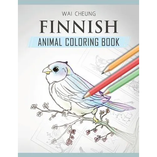 Finnish Animal Coloring Book - Paperback