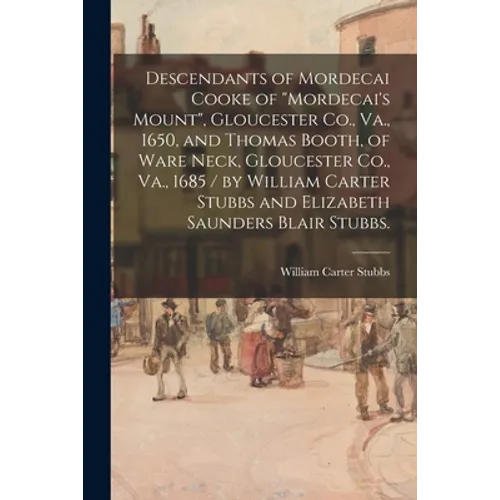 Descendants of Mordecai Cooke of 