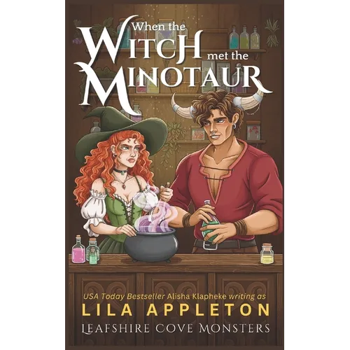When the Witch Met the Minotaur: A Cozy Fantasy Monster Romance - Paperback