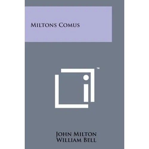 Miltons Comus - Paperback