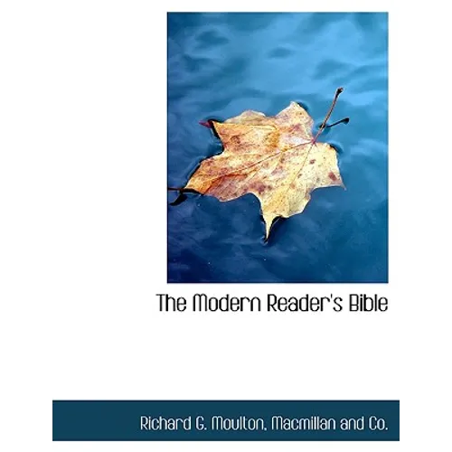 The Modern Reader's Bible - Paperback