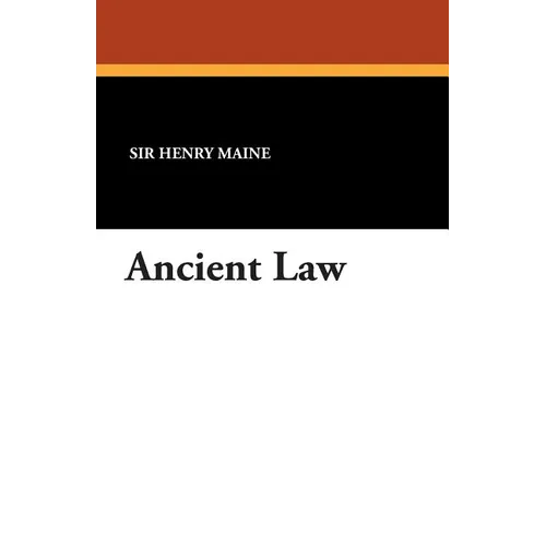 Ancient Law - Paperback