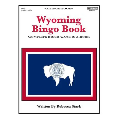 Wyoming Bingo Book: Complete Bingo Game In A Book - Paperback