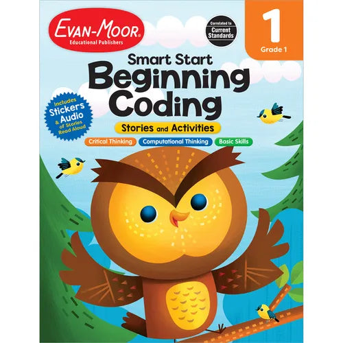 Smart Start: Beginning Coding Stories and Activities, Grade 1 - Paperback