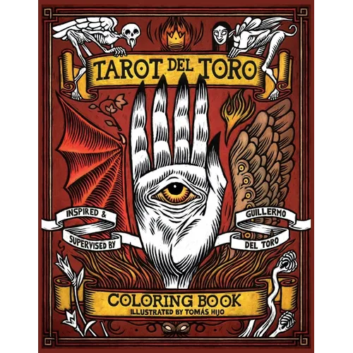 Tarot del Toro Coloring Book