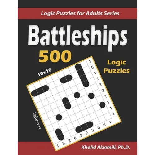 Battleships: 500 Puzzles (10x10) - Paperback