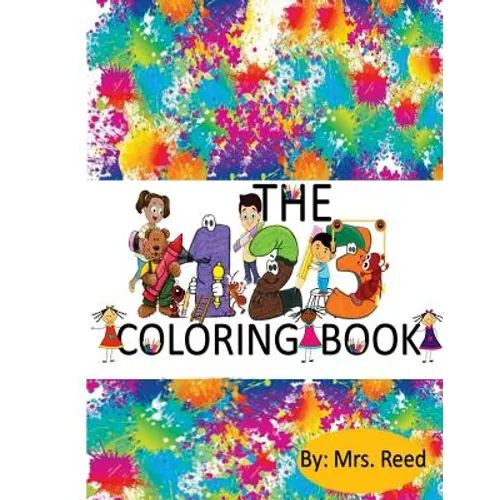 123 Coloring Book - Paperback