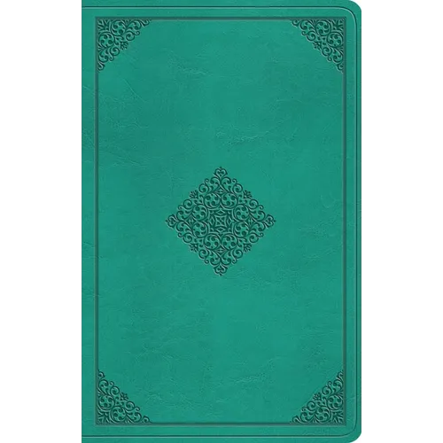 ESV Value Thinline Bible (Trutone, Teal, Ornament Design) - Imitation Leather