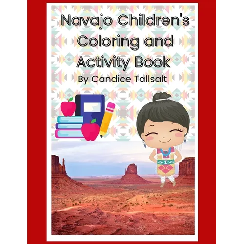Navajo Children's Coloring and Activity Book - Paperback