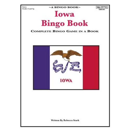 Iowa Bingo Book: Complete Bingo Game In A Book - Paperback